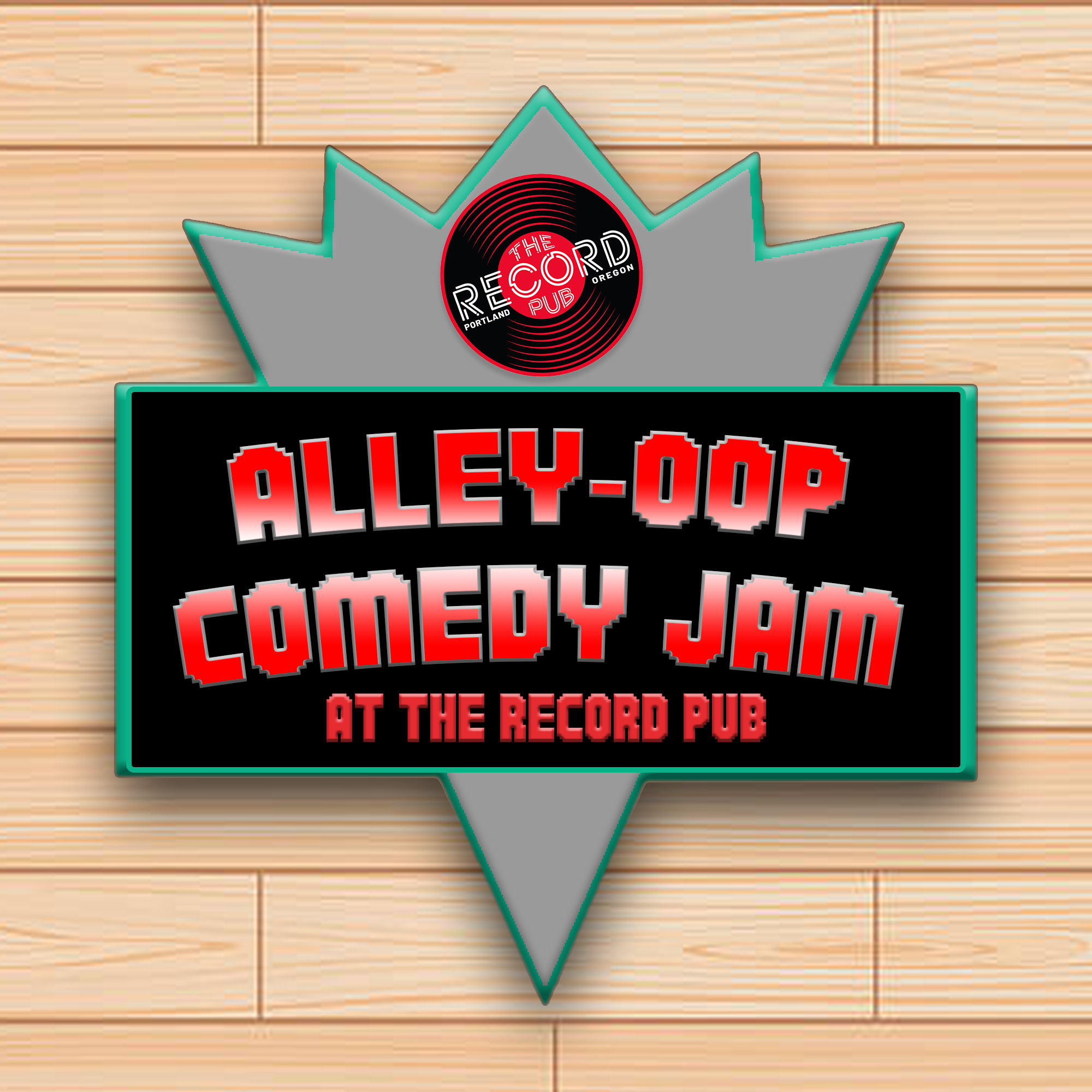 MONTHLY ALLEY-OOP COMEDY JAM COMING TO TRP MARCH 16